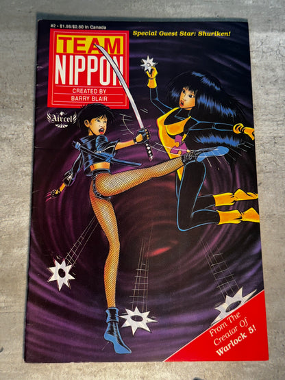 1989 - Aircel Publishing - Team Nippon #2 - VF/NM - English 1