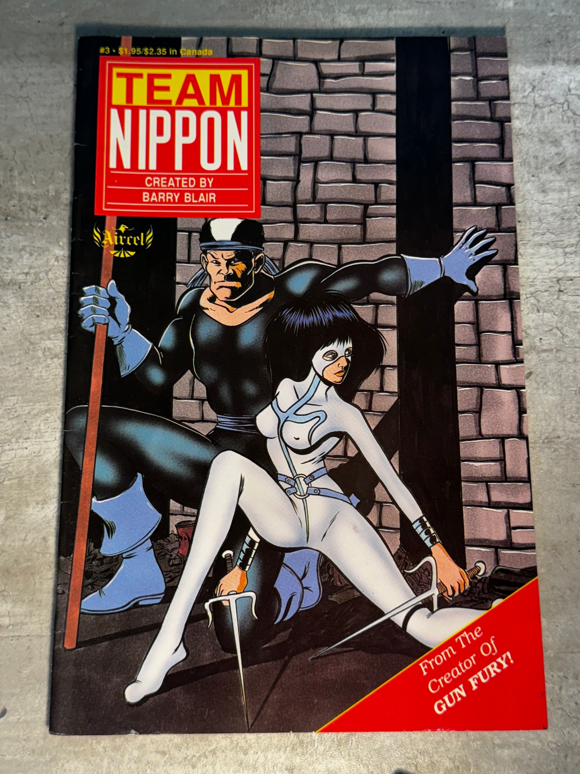 1989 - Aircel Publishing - Team Nippon #3 - VF/NM - English 1