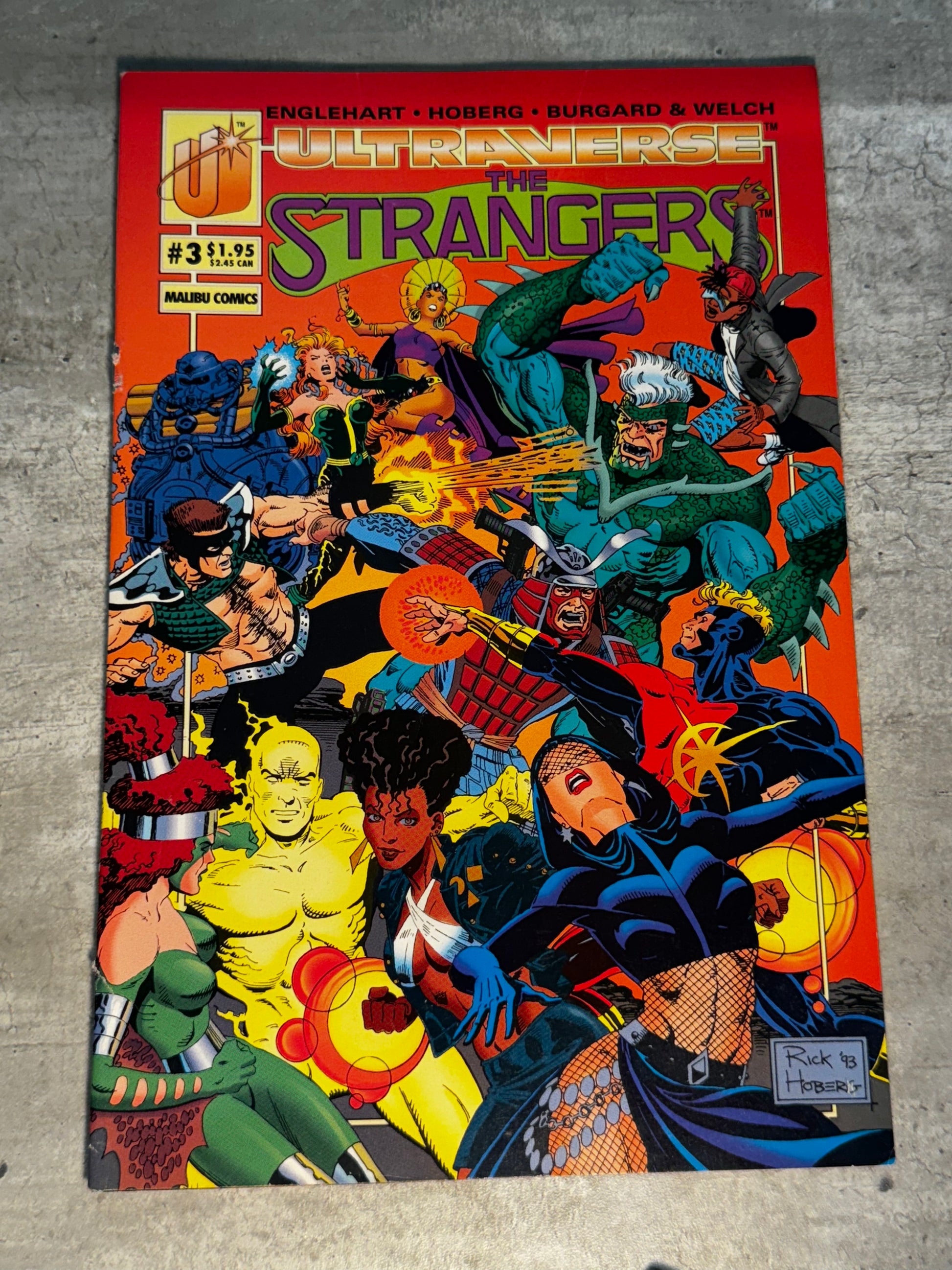 1993 - Malibu Comics - The Strangers #3 - VF/NM - English 1