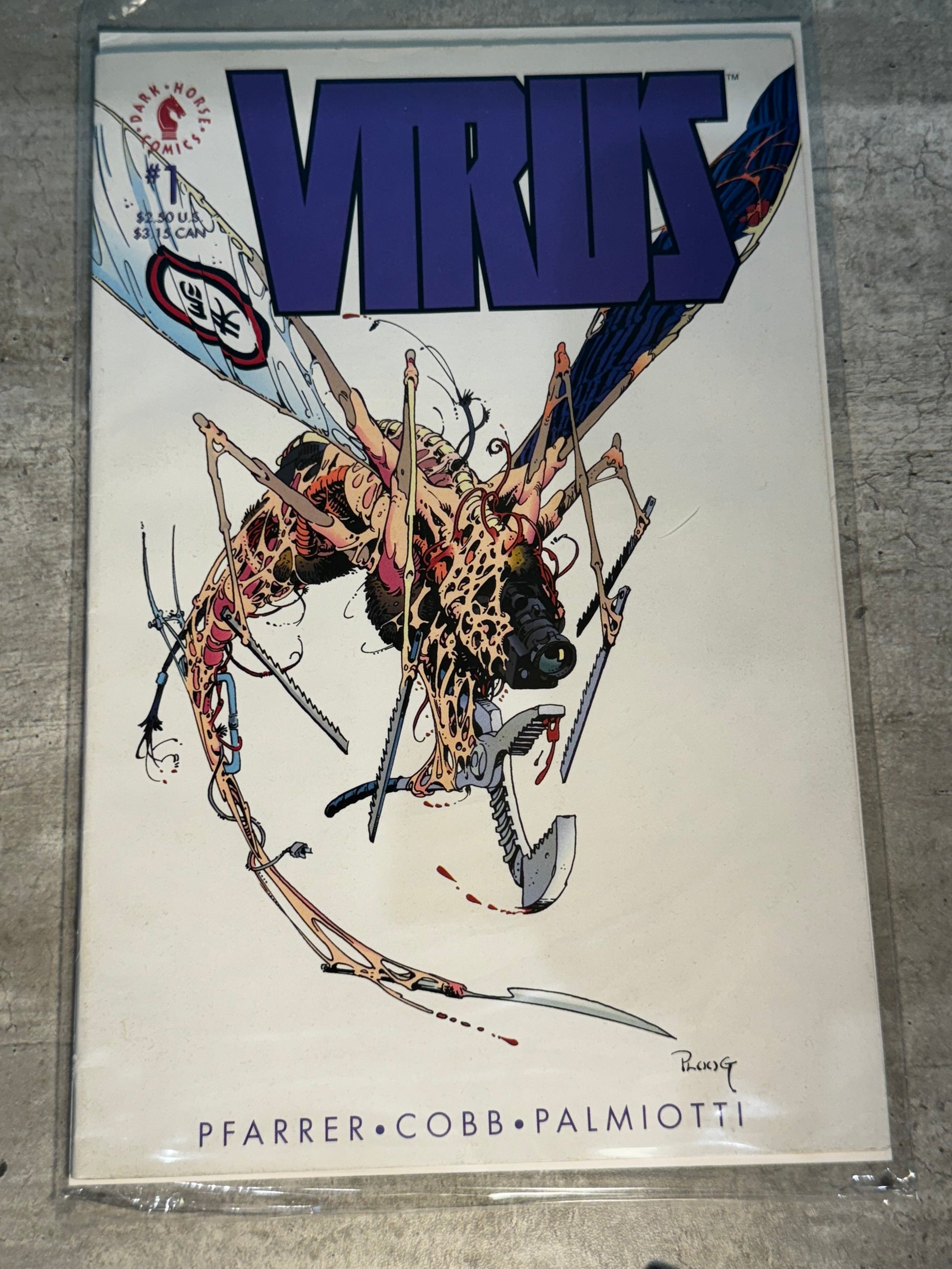 1993 - Dark Horse Comics - Virus #1 - VF/NM - English 1