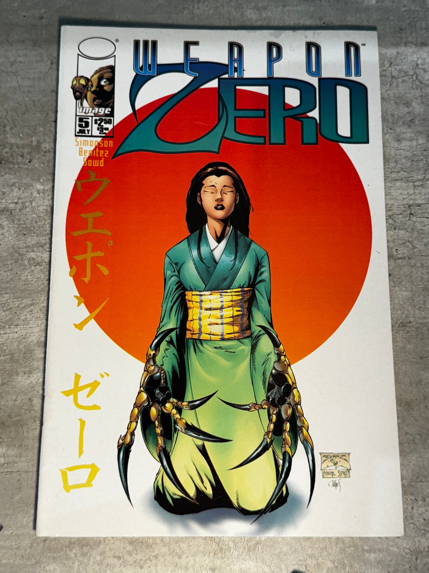 1995 - Image Comics - Weapon Zero #5 - NM - English 1