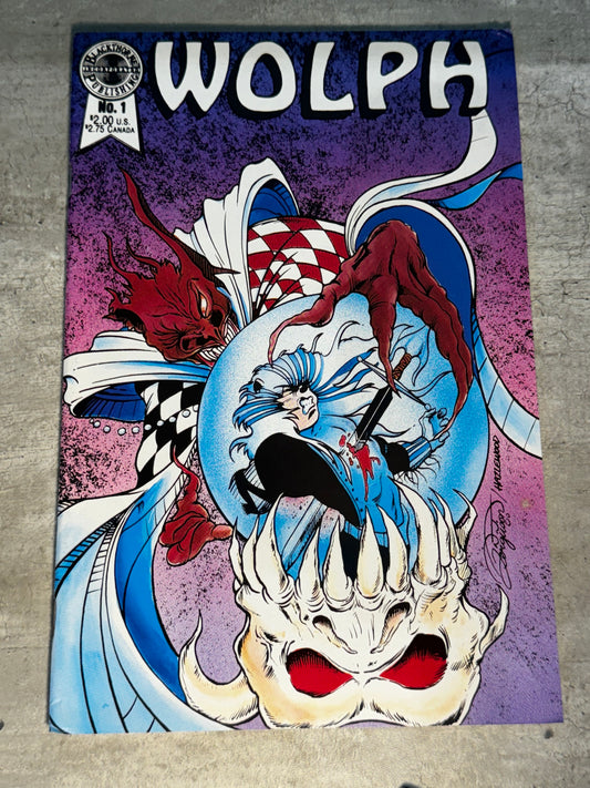 1987 - Blackthorne Publishing - Wolph #1 - VF+ - English 1