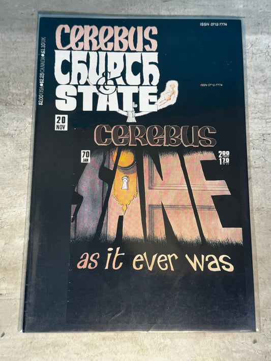 1991 - Aardvark-Vanaheim - Cerebus: Church & State #20 - NM- - English 1