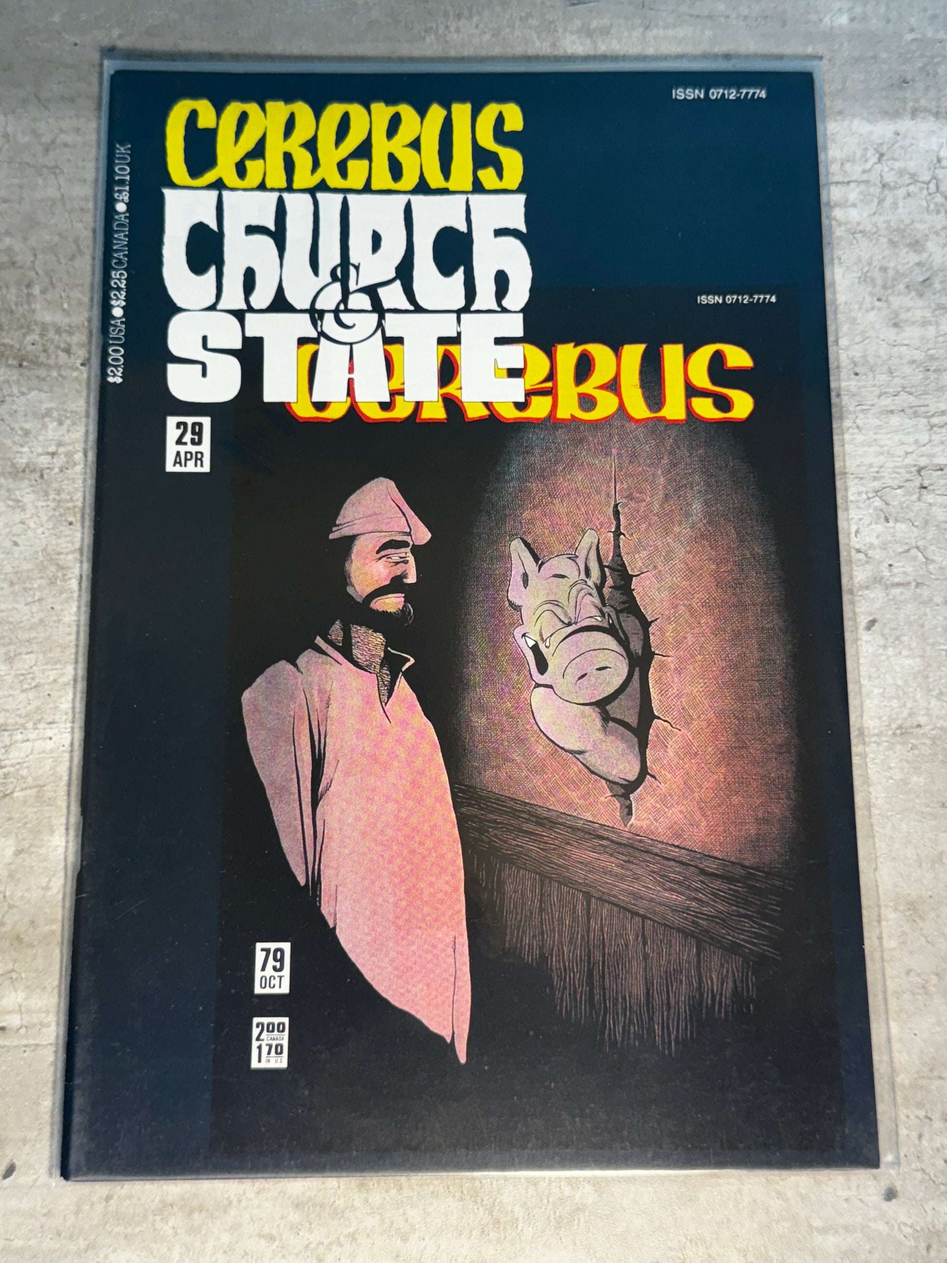 1992 - Aardvark-Vanaheim - Cerebus: Church & State #29 - NM- - English 1