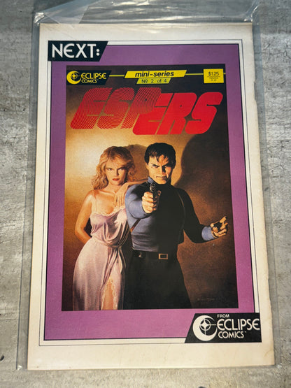 1986 - Eclipse Comics - ESPers #1 - VG/F - English 2