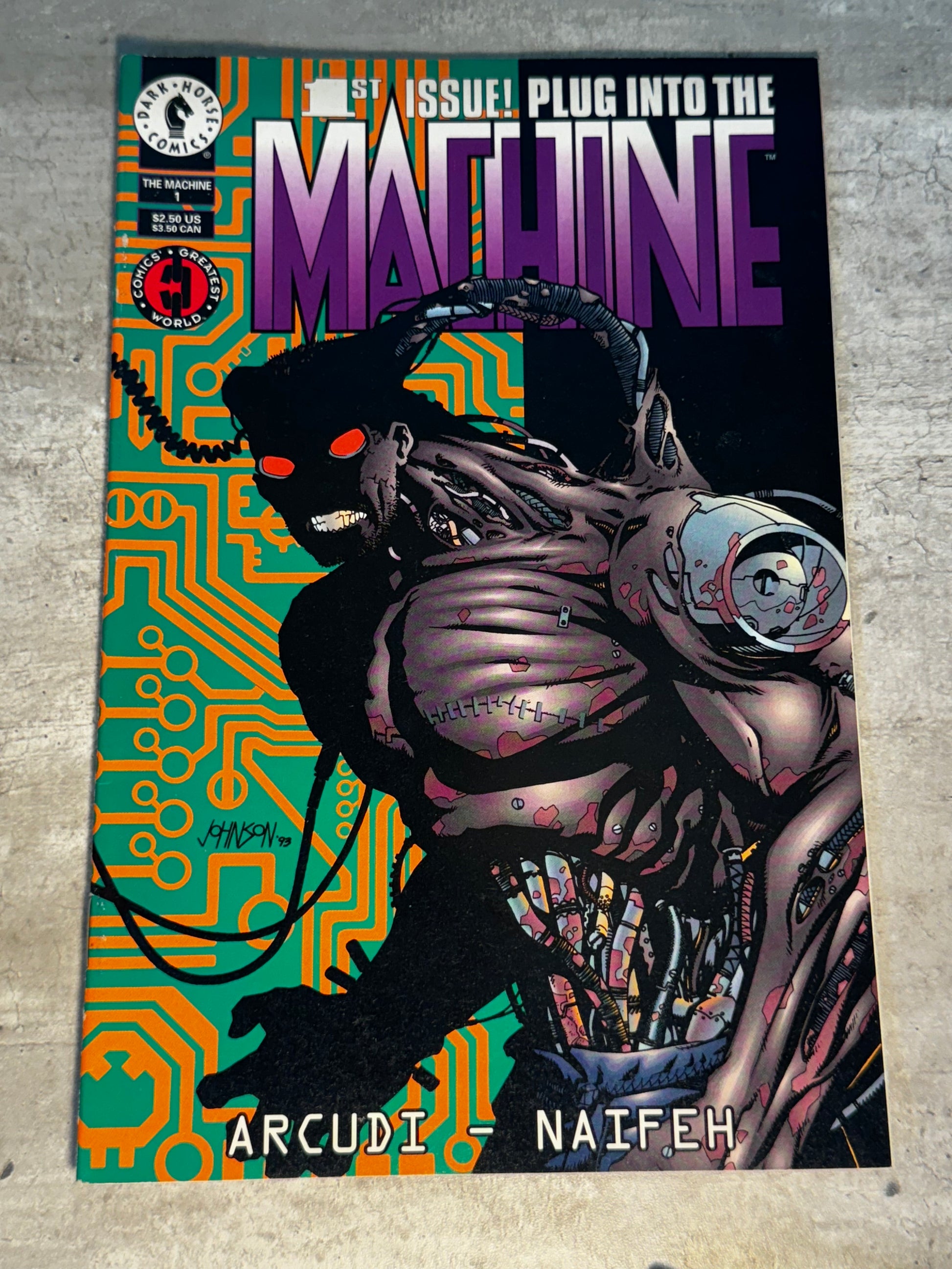 1994 - Dark Horse Comics - The Machine #1 - VF/NM - English 1