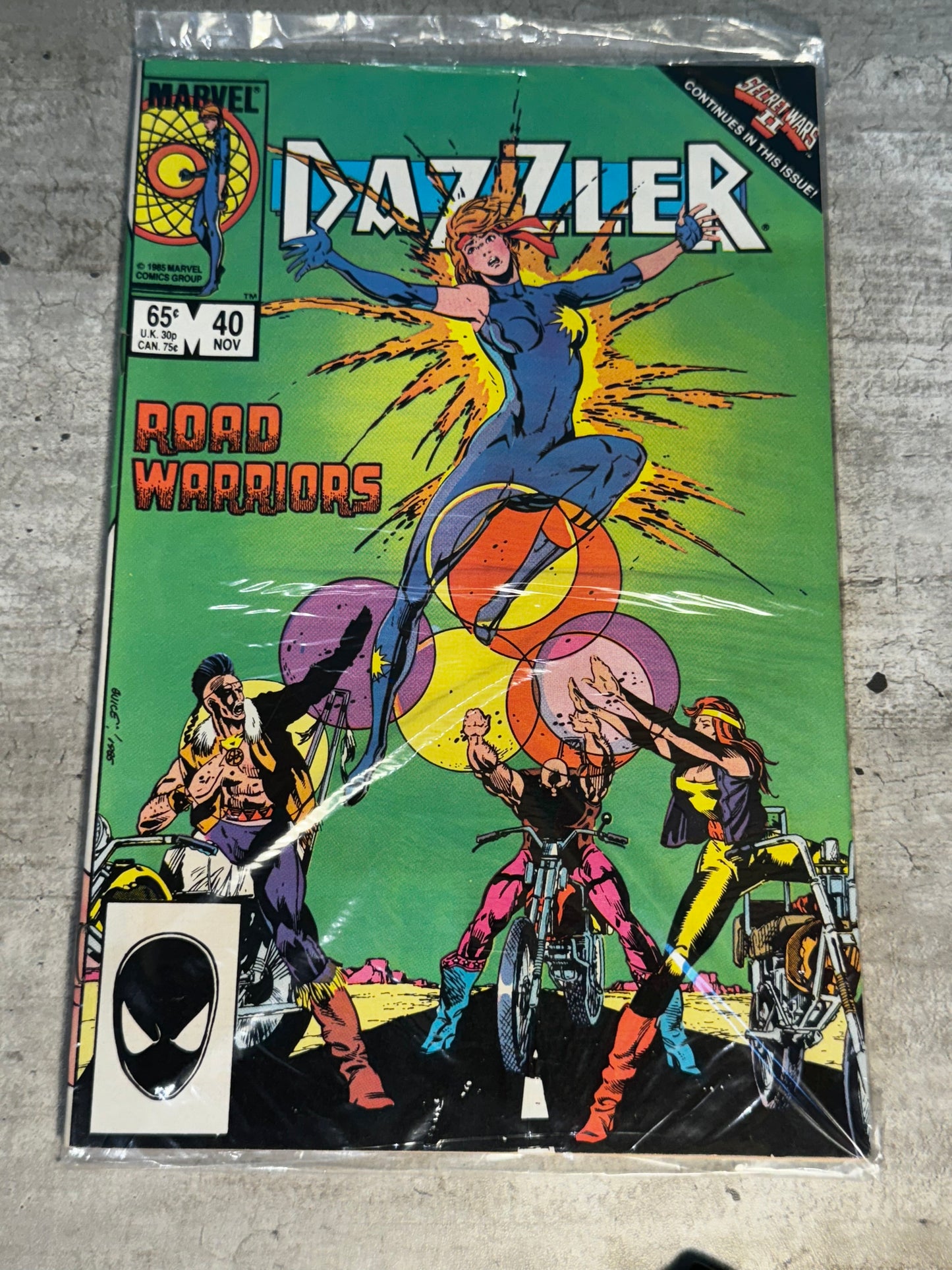 1985 - Marvel Comics - Dazzler, Vol. 1 #40 - VF - English 1