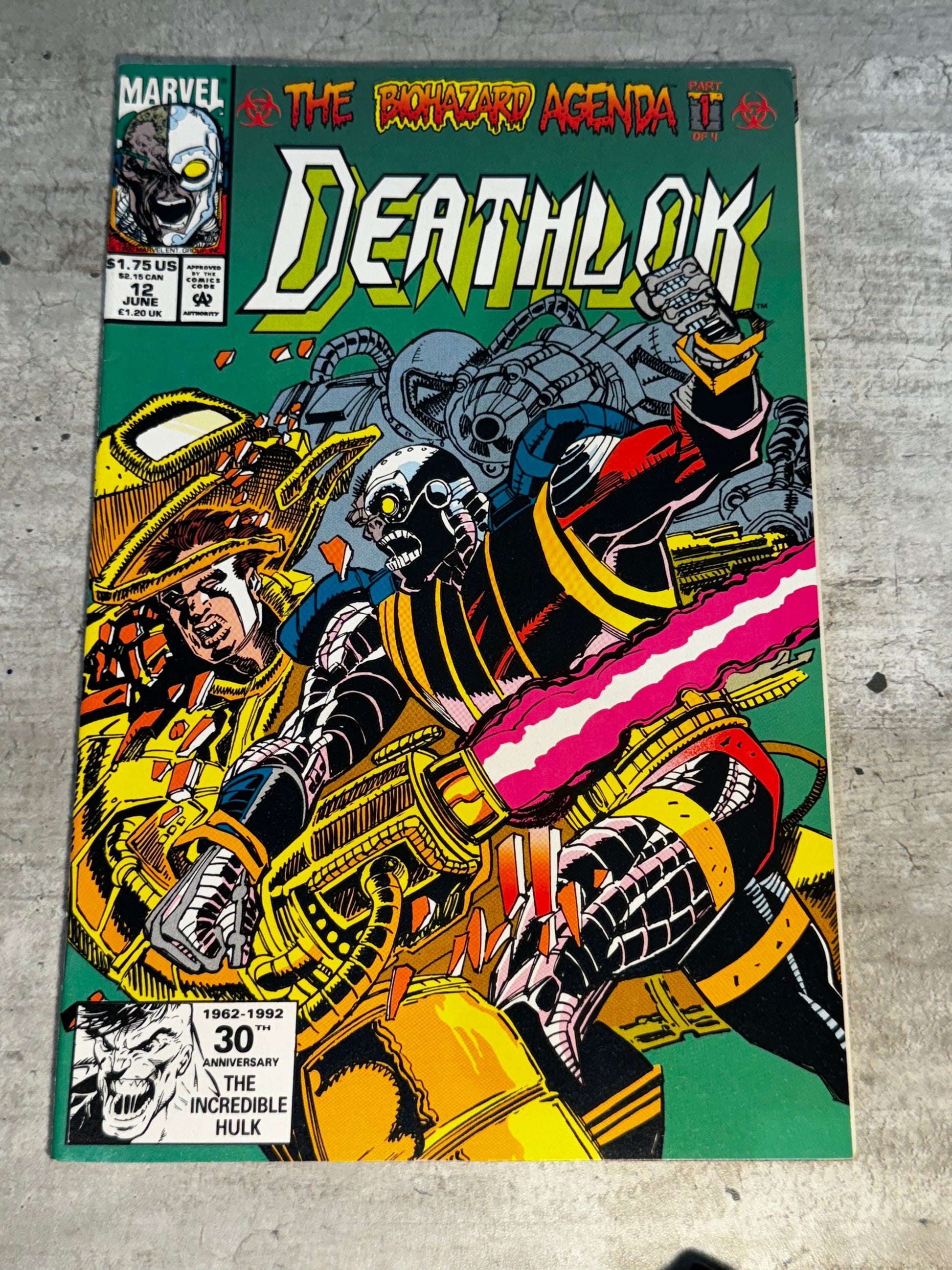 1992 - Marvel Comics - Deathlok, Vol. 2 #12 - VF - English 1