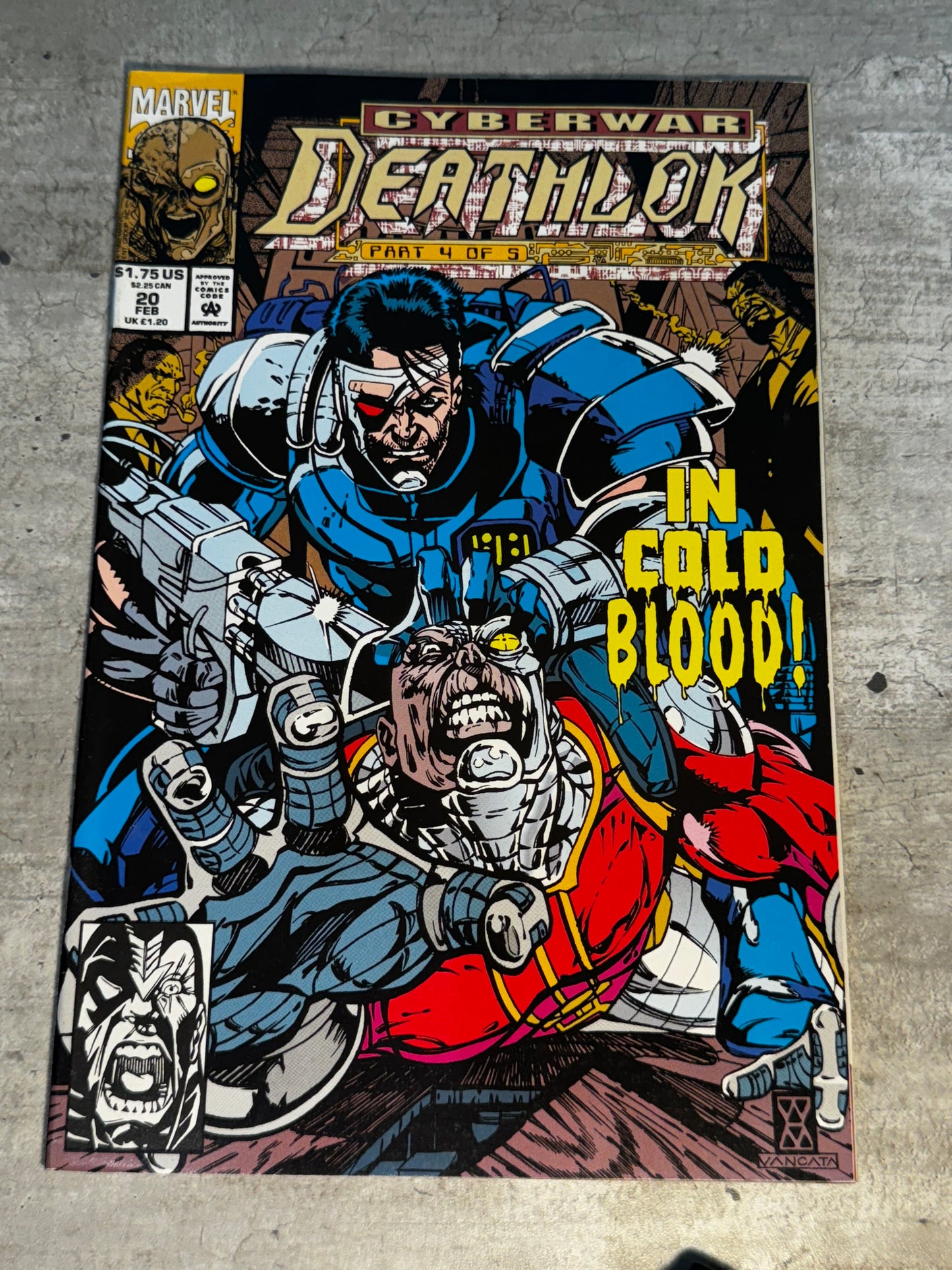 1993 - Marvel Comics - Deathlok, Vol. 2 #20 - VF - English 1