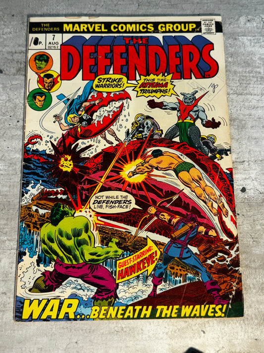 1973 - Marvel Comics - The Defenders, Vol. 1 #7 - F/VF - English 1