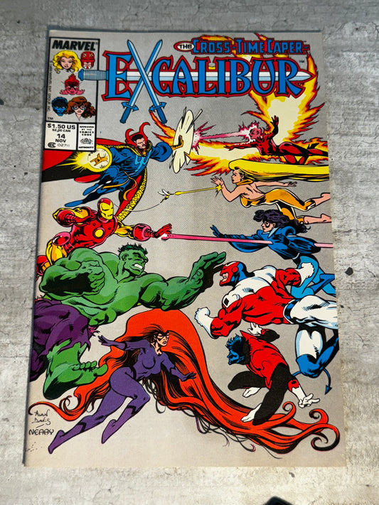 1989 - Marvel Comics - Excalibur, Vol. 1 #14 - VF - English 1