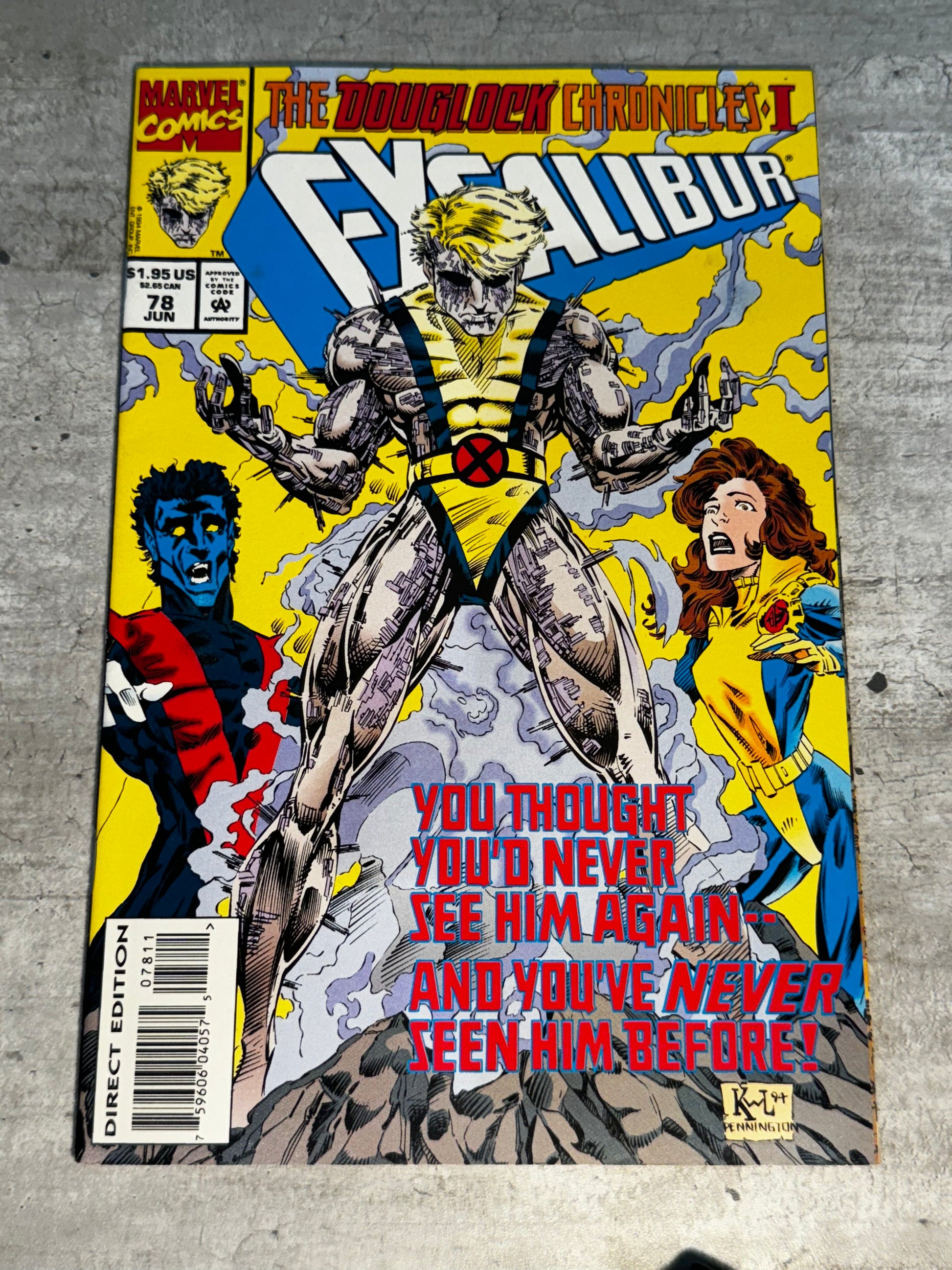 1994 - Marvel Comics - Excalibur, Vol. 1 #78 - VF+ - English 1