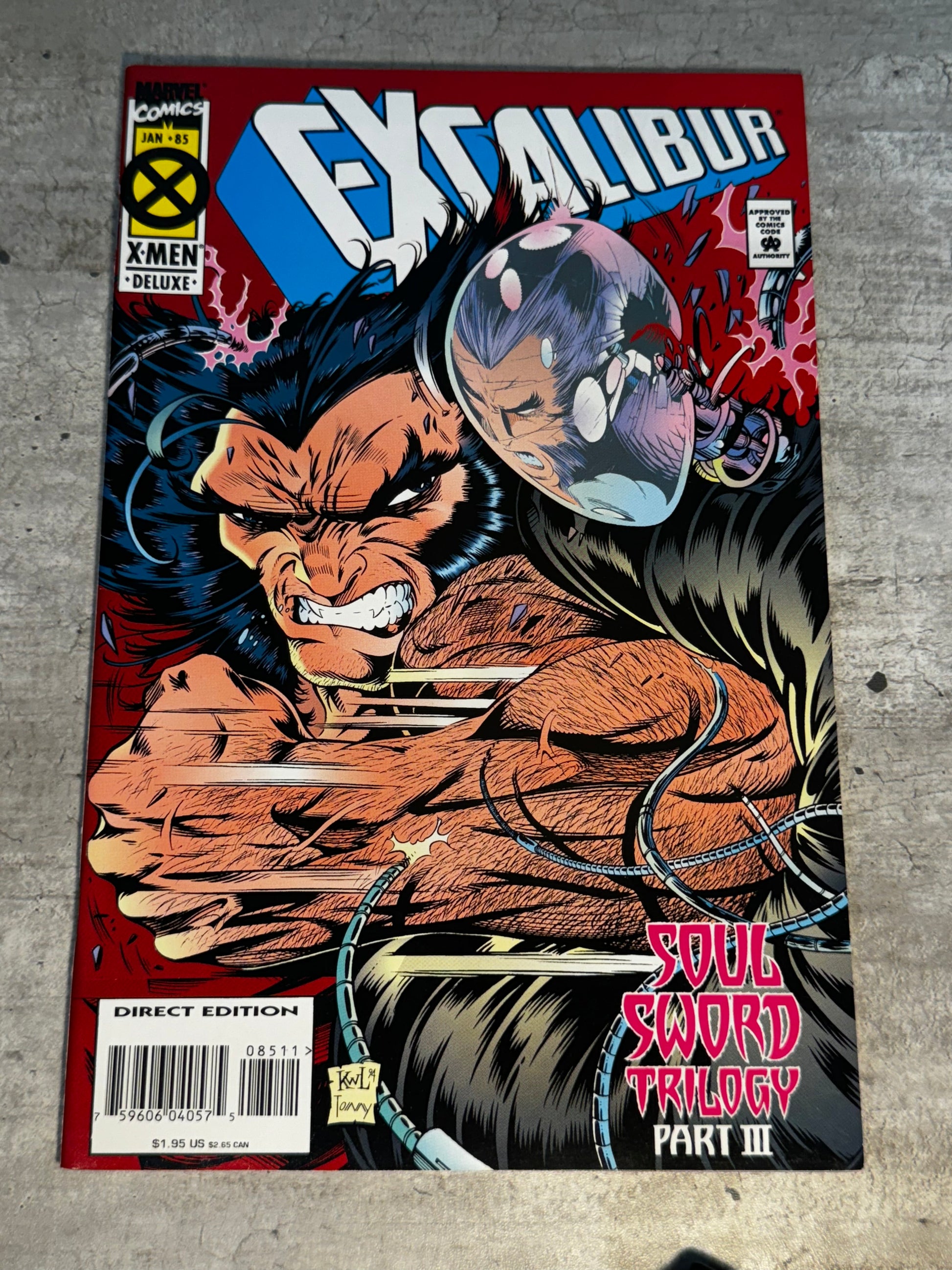 1994 - Marvel Comics - Excalibur, Vol. 1 #85 - VF/NM - English 1