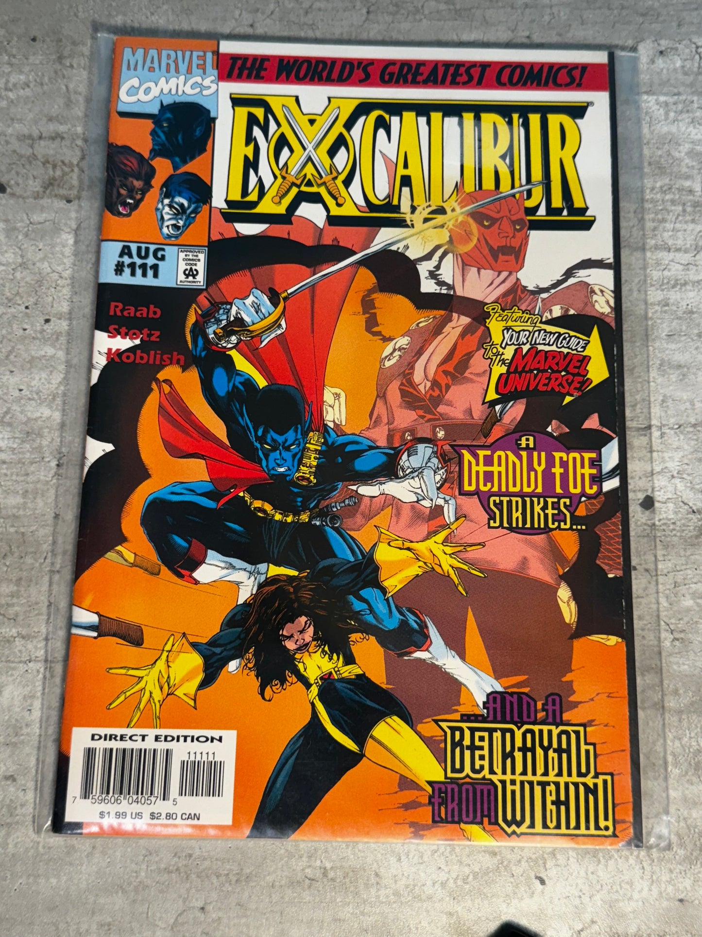 1997 - Marvel Comics - Excalibur, Vol. 1 #111 - VF+ - English 1