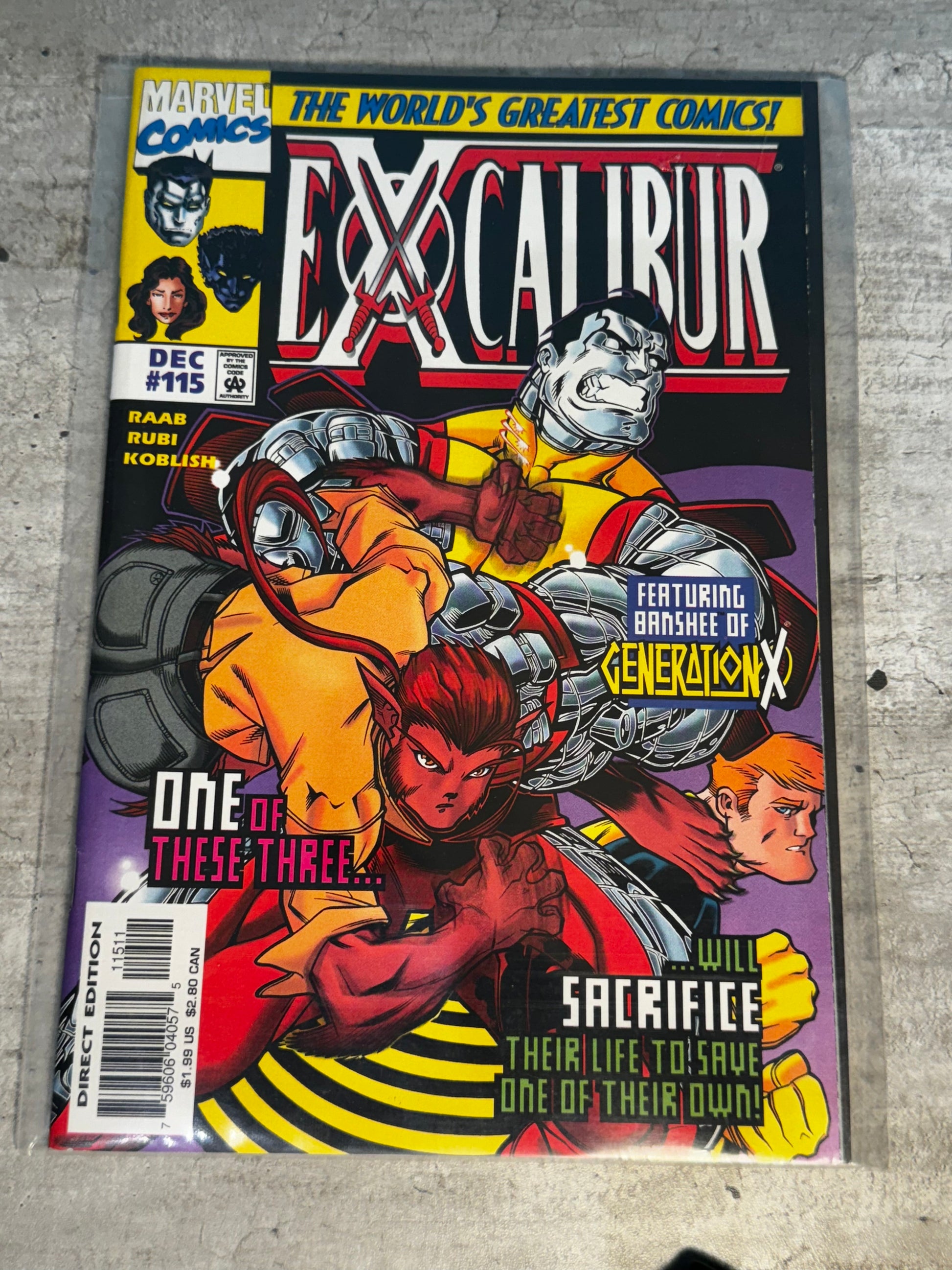 1997 - Marvel Comics - Excalibur, Vol. 1 #115 - VF+ - English 1