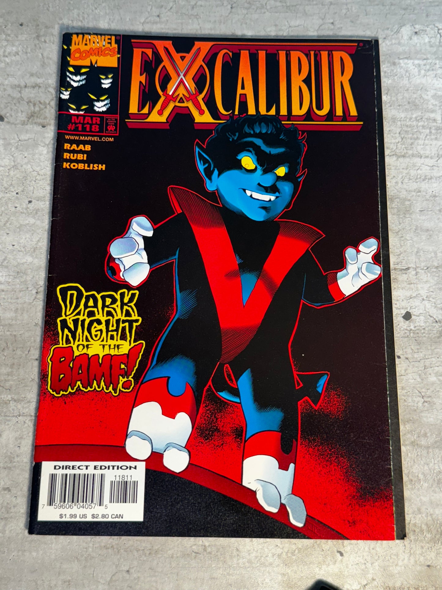 1998 - Marvel Comics - Excalibur, Vol. 1 #118 - VF+ - English 1