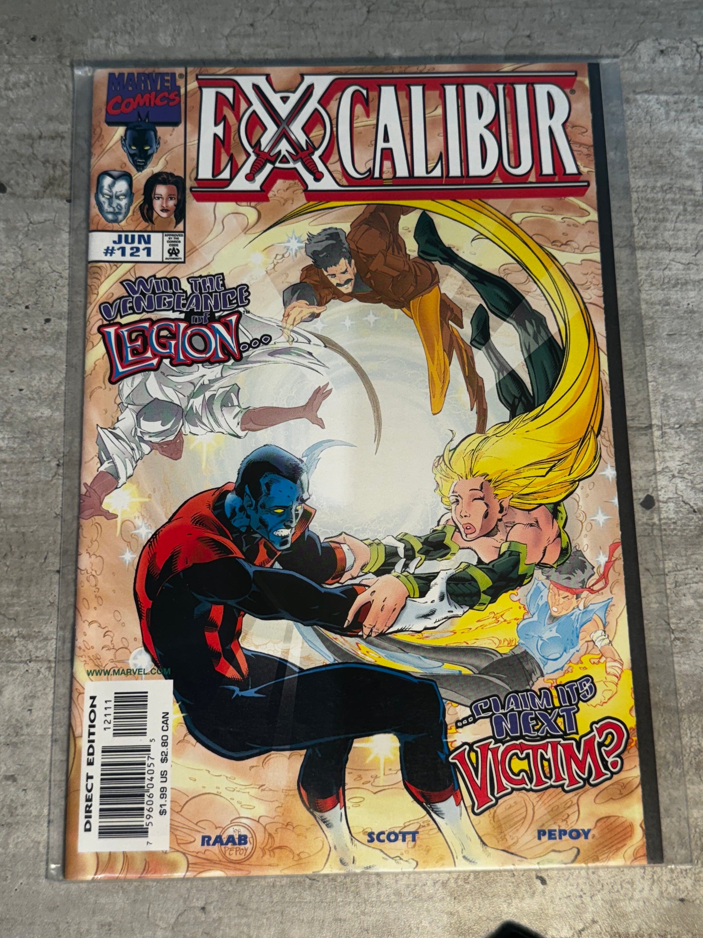 1998 - Marvel Comics - Excalibur, Vol. 1 #121 - VF+ - English 1