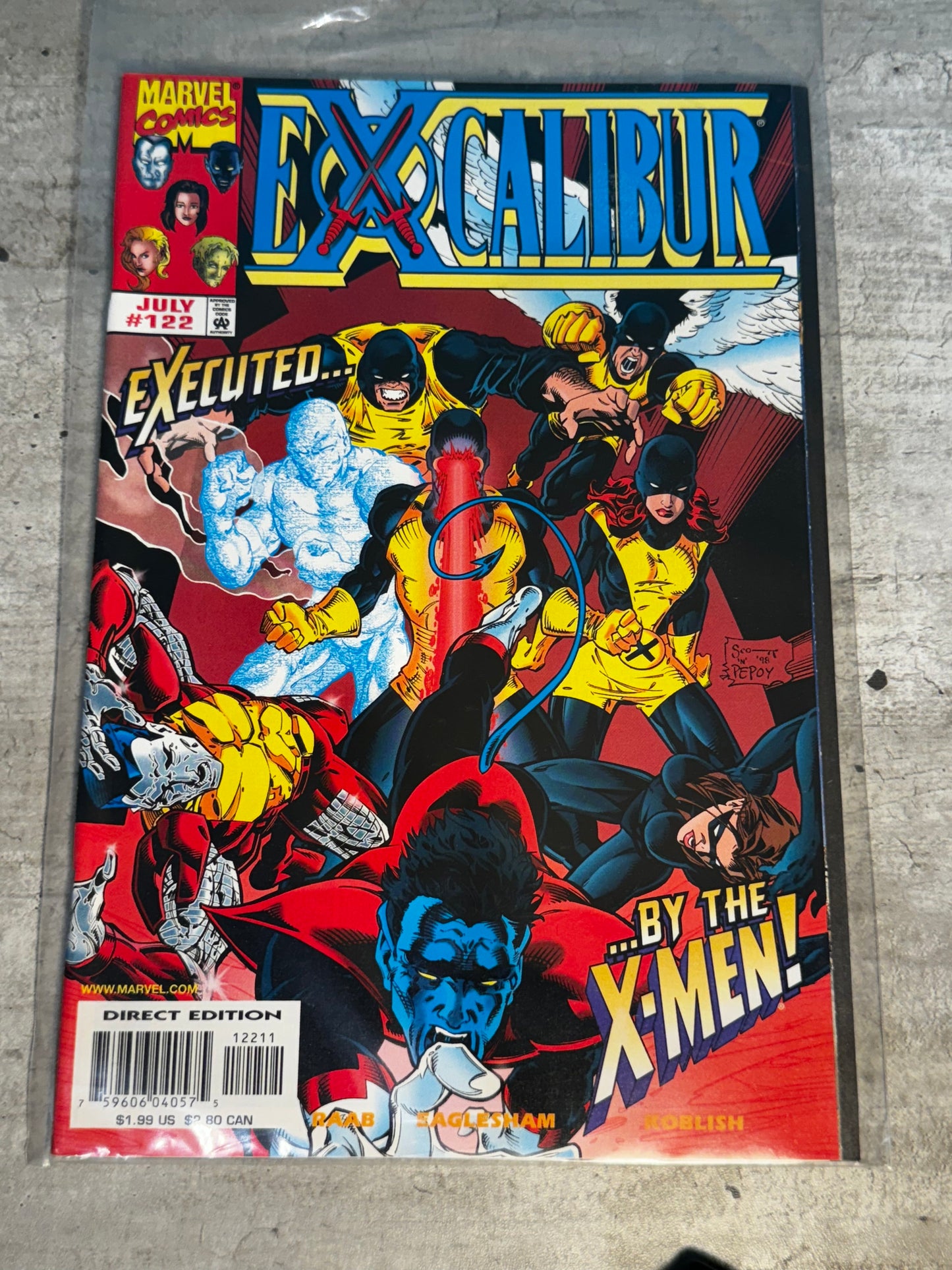 1998 - Marvel Comics - Excalibur, Vol. 1 #122 - VF/NM - English 1