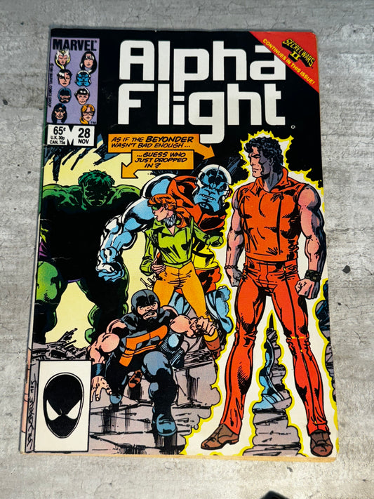 1985 - Marvel Comics - Alpha Flight, Vol. 1 #28 - VF- - English 1