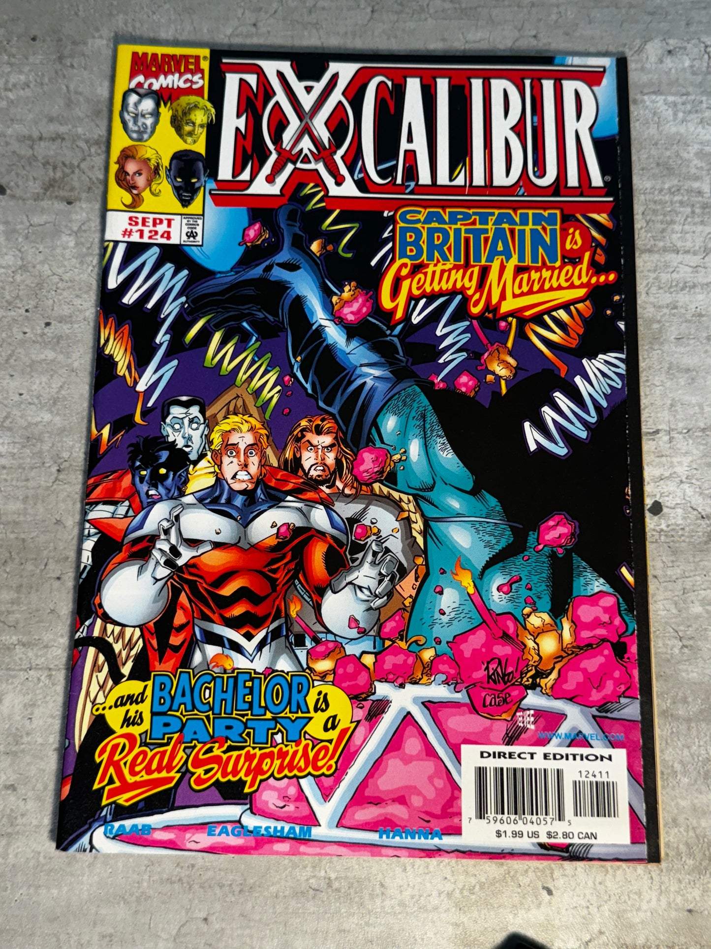 1998 - Marvel Comics - Excalibur, Vol. 1 #124 - VF+ - English 1