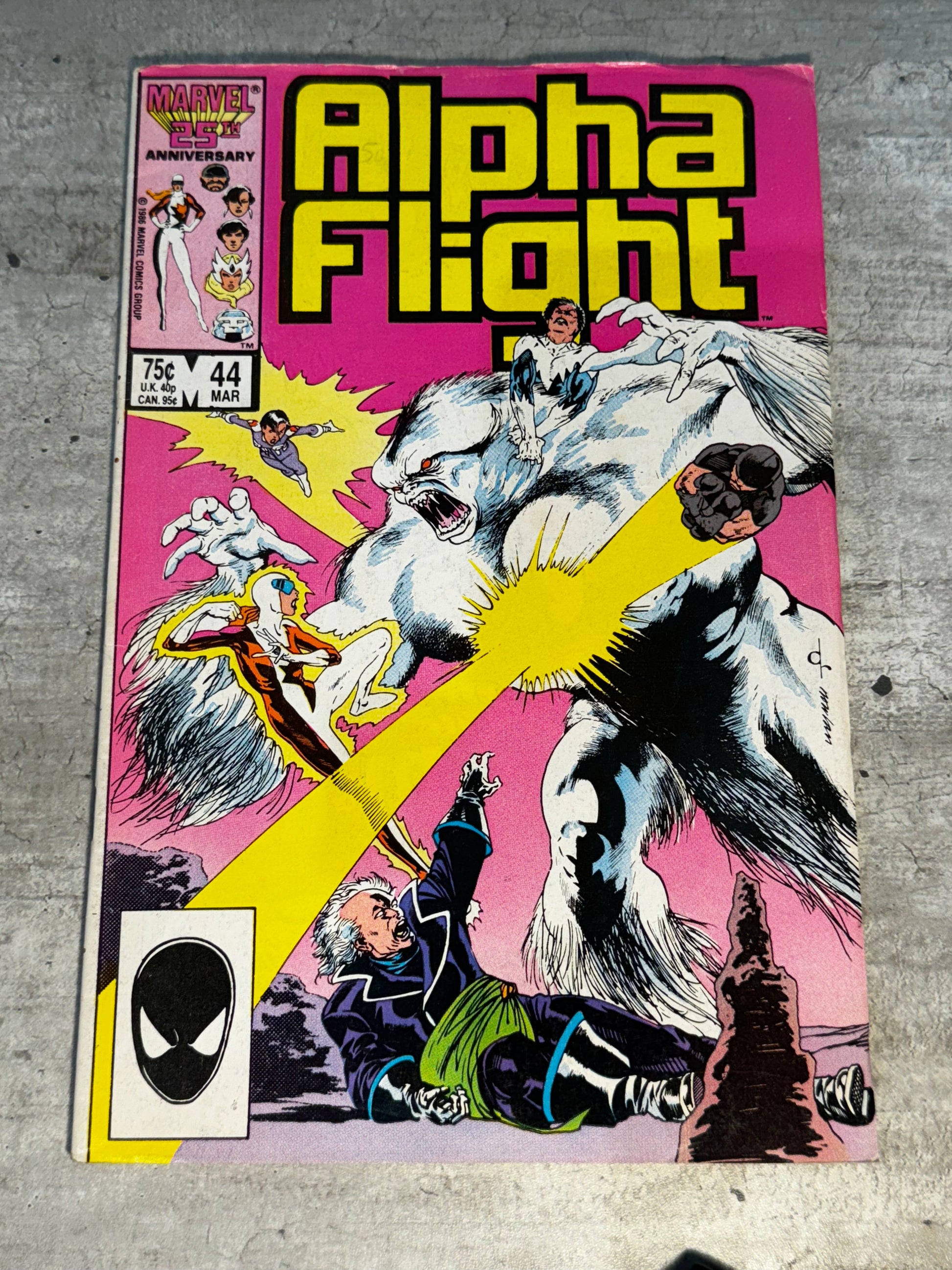 1987 - Marvel Comics - Alpha Flight, Vol. 1 #44 - VF- - English 1