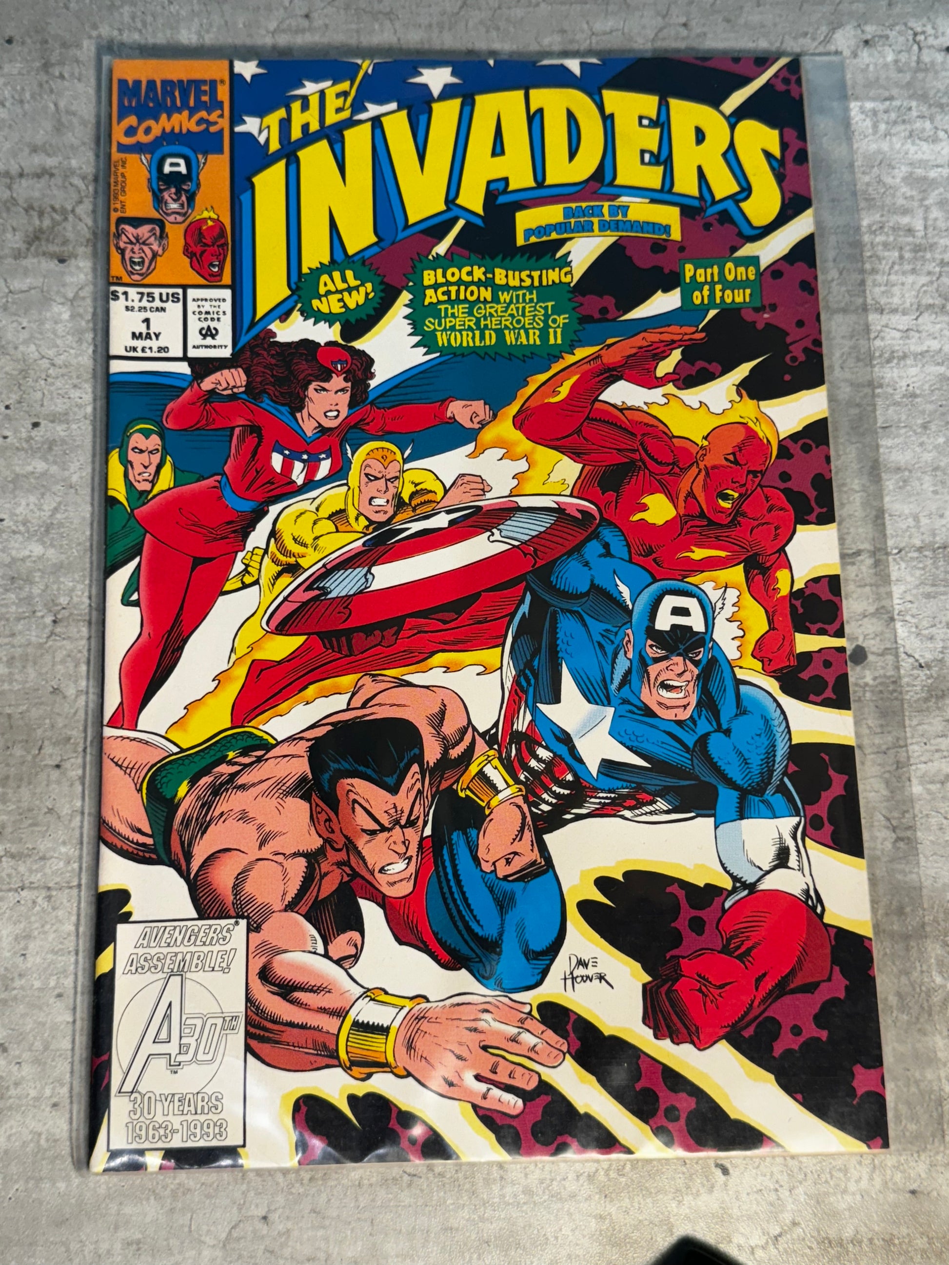 1993 - Marvel Comics - The Invaders, Vol. 2 #1 - VF - English 1