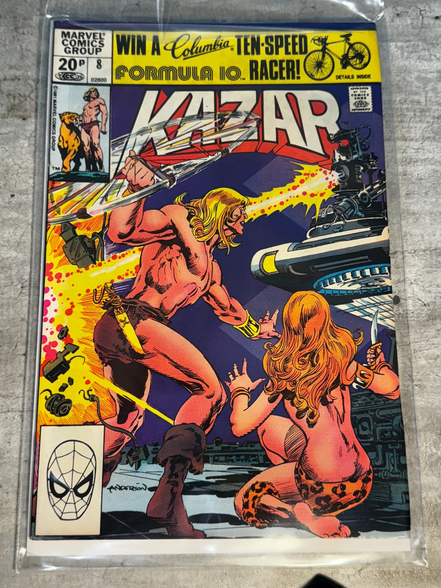 1981 - Marvel Comics - Ka-Zar, Vol. 3 #8 - VF+ - English 1