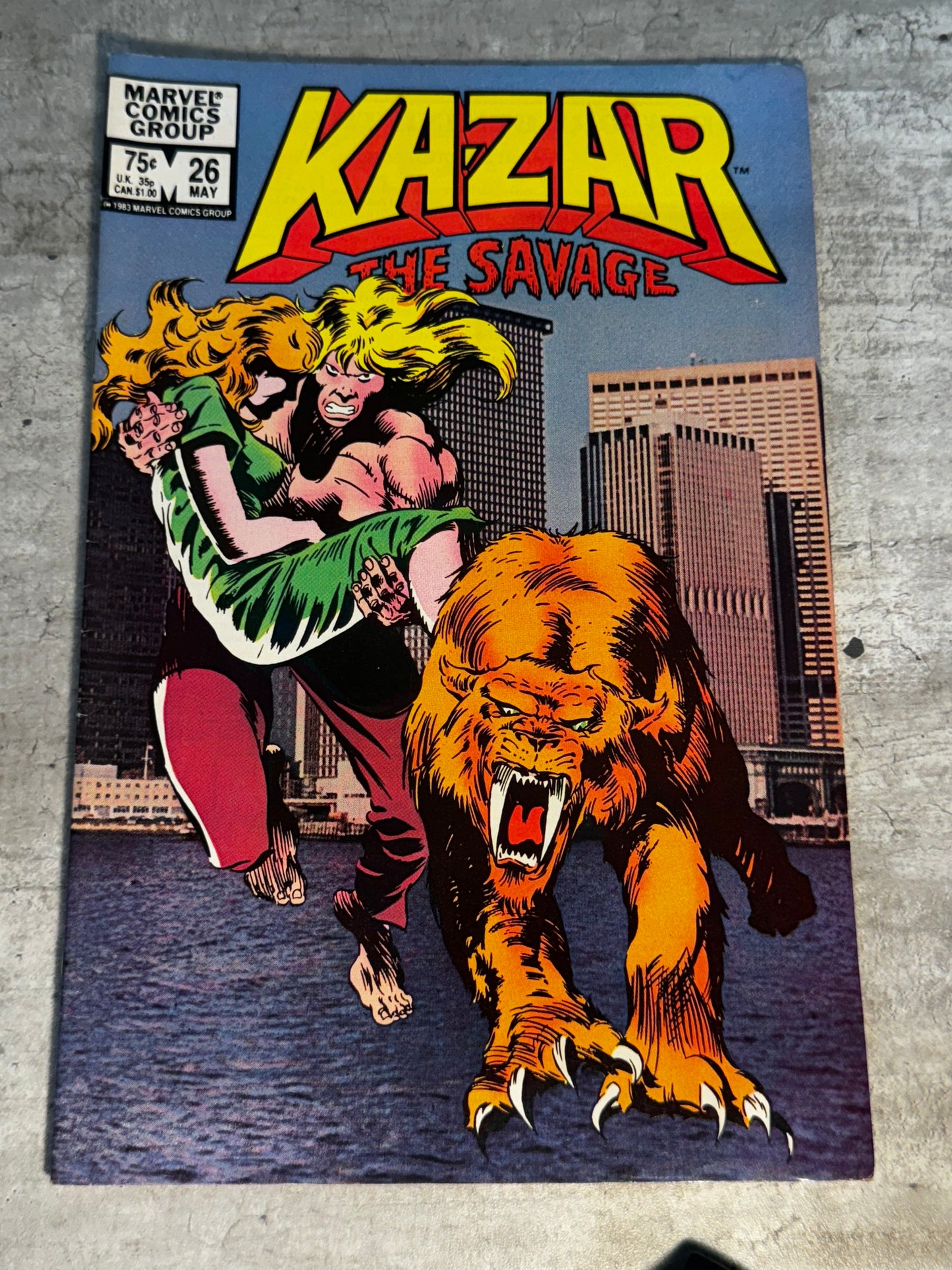 1983 - Marvel Comics - Ka-Zar, Vol. 3 #26 - VF - English 1