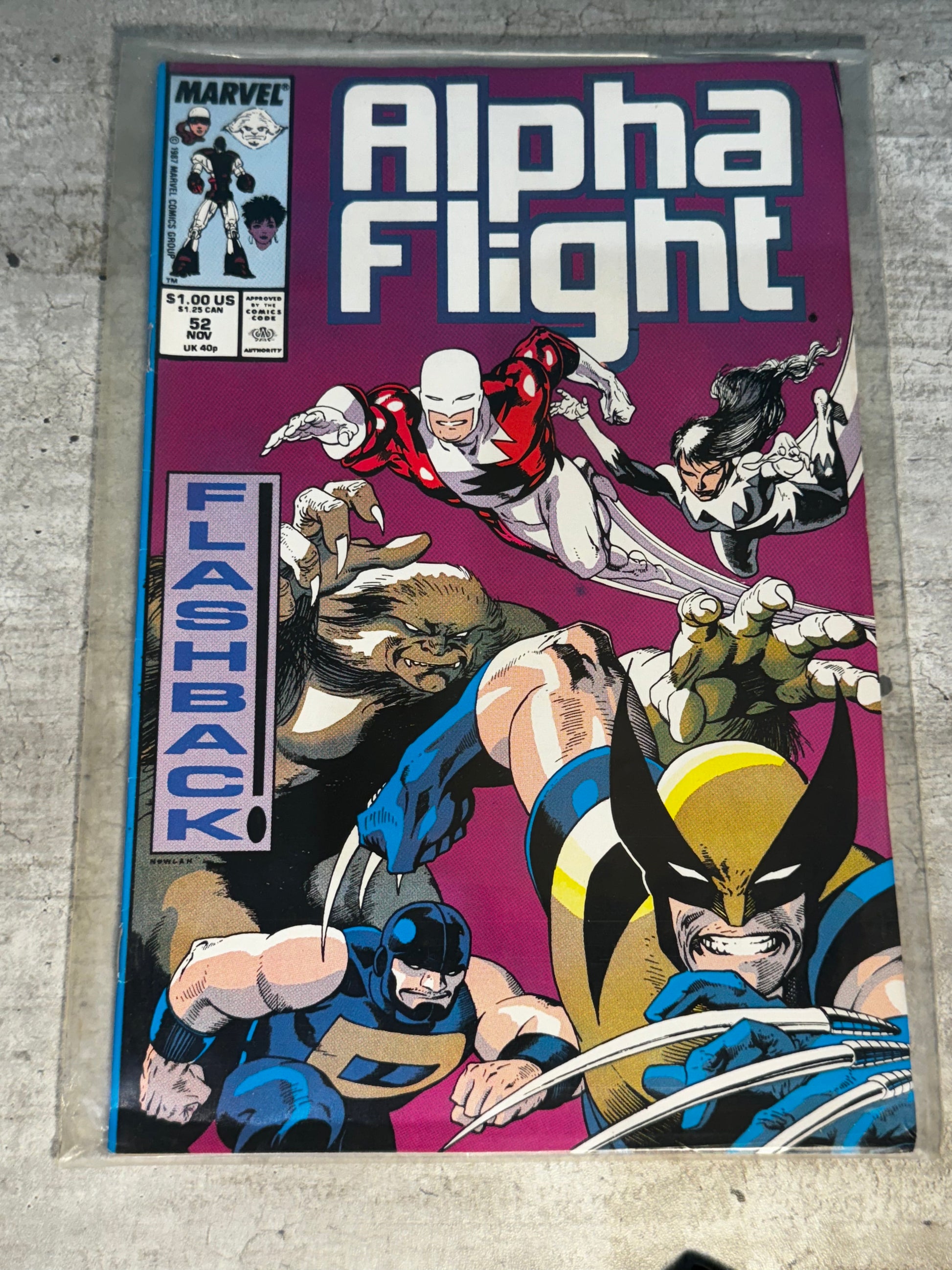 1987 - Marvel Comics - Alpha Flight, Vol. 1 #52 - VF- - English 1