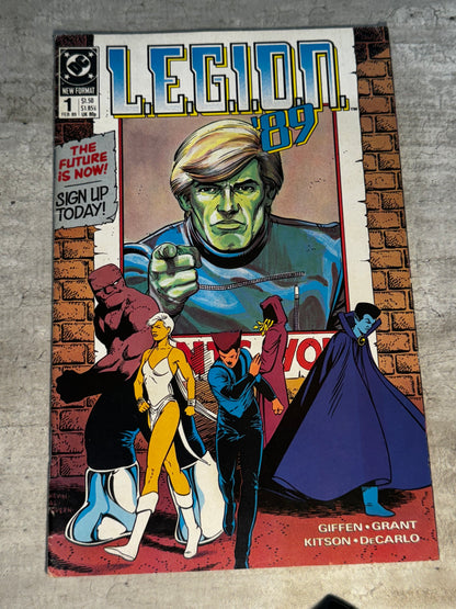 1989 - DC Comics - L.E.G.I.O.N. #1 - VF+ - English 1