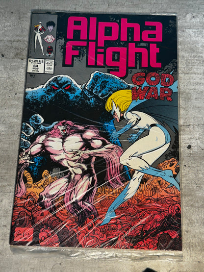 1988 - Marvel Comics - Alpha Flight, Vol. 1 #64 - VF- - English 1