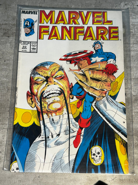 1987 - Marvel Comics - Marvel Fanfare, Vol. 1 #32 - VF- - English 1