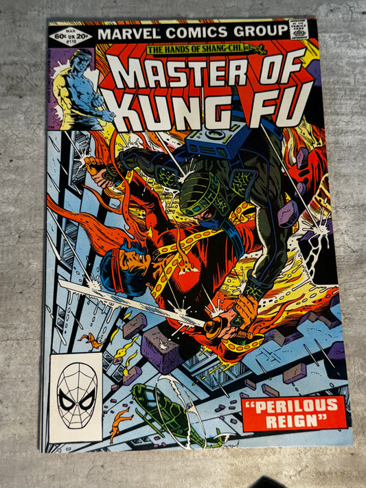 1982 - Marvel Comics - Master of Kung Fu, Vol. 1 #110 - VF- - English 1