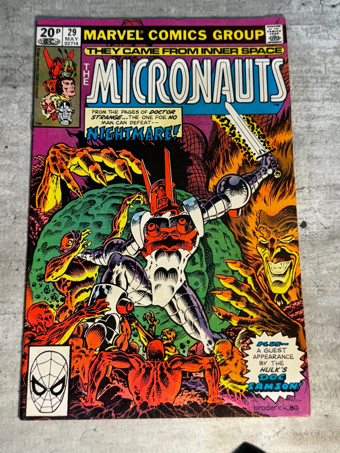 1981 - Marvel Comics - Micronauts, Vol. 1 #29 - VF- - English 1