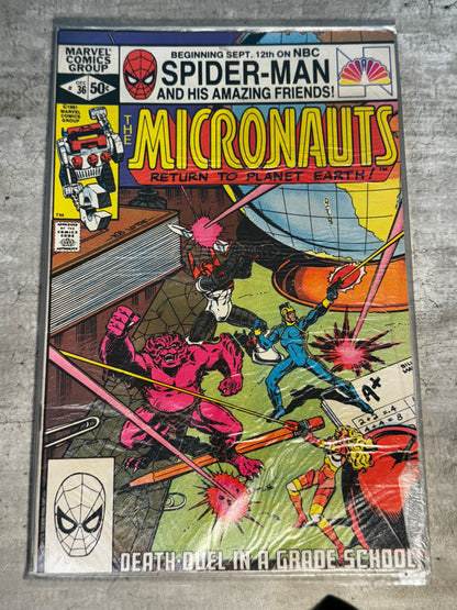 1981 - Marvel Comics - Micronauts, Vol. 1 #36 - VF- - English 1