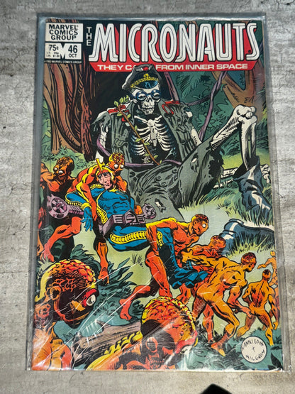 1982 - Marvel Comics - Micronauts, Vol. 1 #46 - VF- - English 1