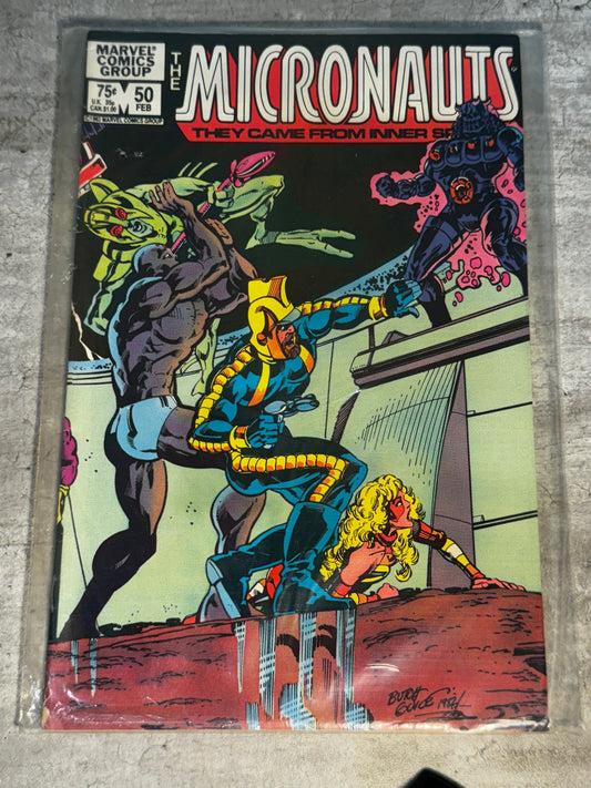 1983 - Marvel Comics - Micronauts, Vol. 1 #50 - VF- - English 1