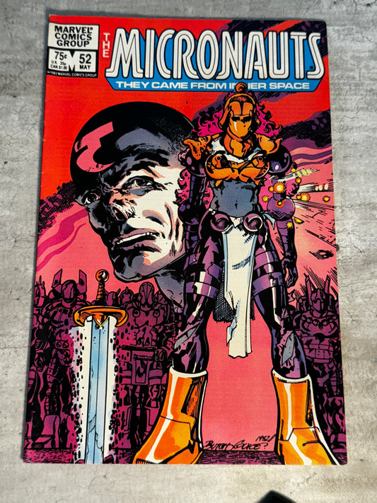 1983 - Marvel Comics - Micronauts, Vol. 1 #52 - VF- - English 1