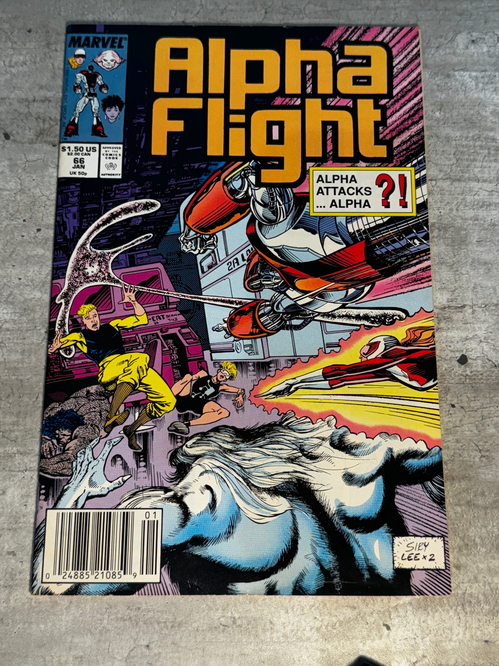 1989 - Marvel Comics - Alpha Flight, Vol. 1 #66 - VF- - English 1