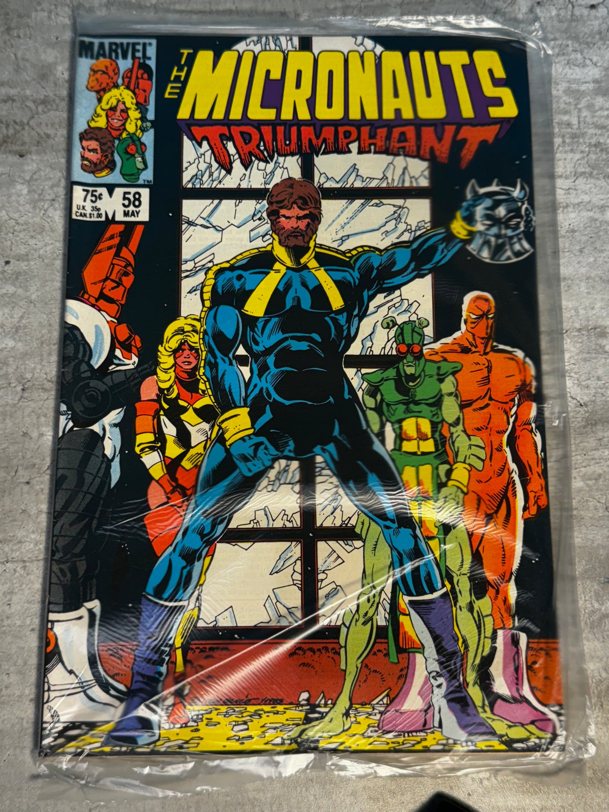 1984 - Marvel Comics - Micronauts, Vol. 1 #58 - VF- - English 1