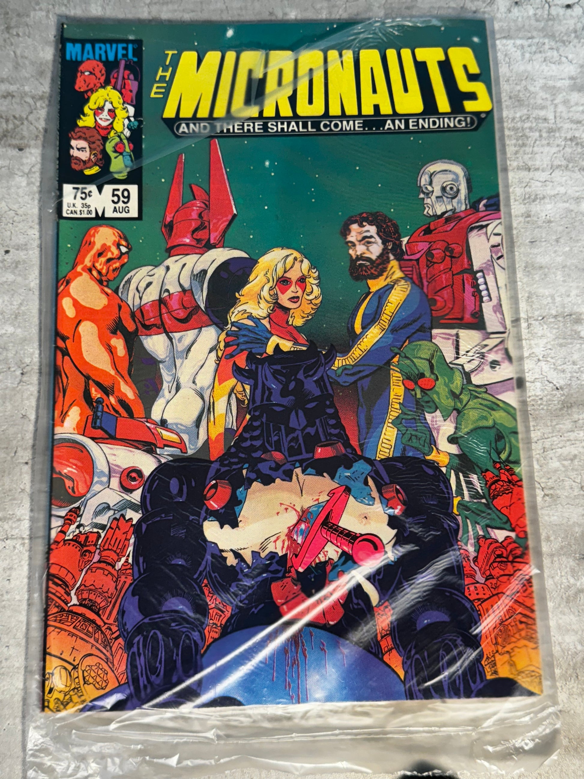 1984 - Marvel Comics - Micronauts, Vol. 1 #59 - VF- - English 1