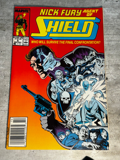 1989 - Marvel Comics - Nick Fury Agent of Shield, Vol. 4 #6 - VF - English 1