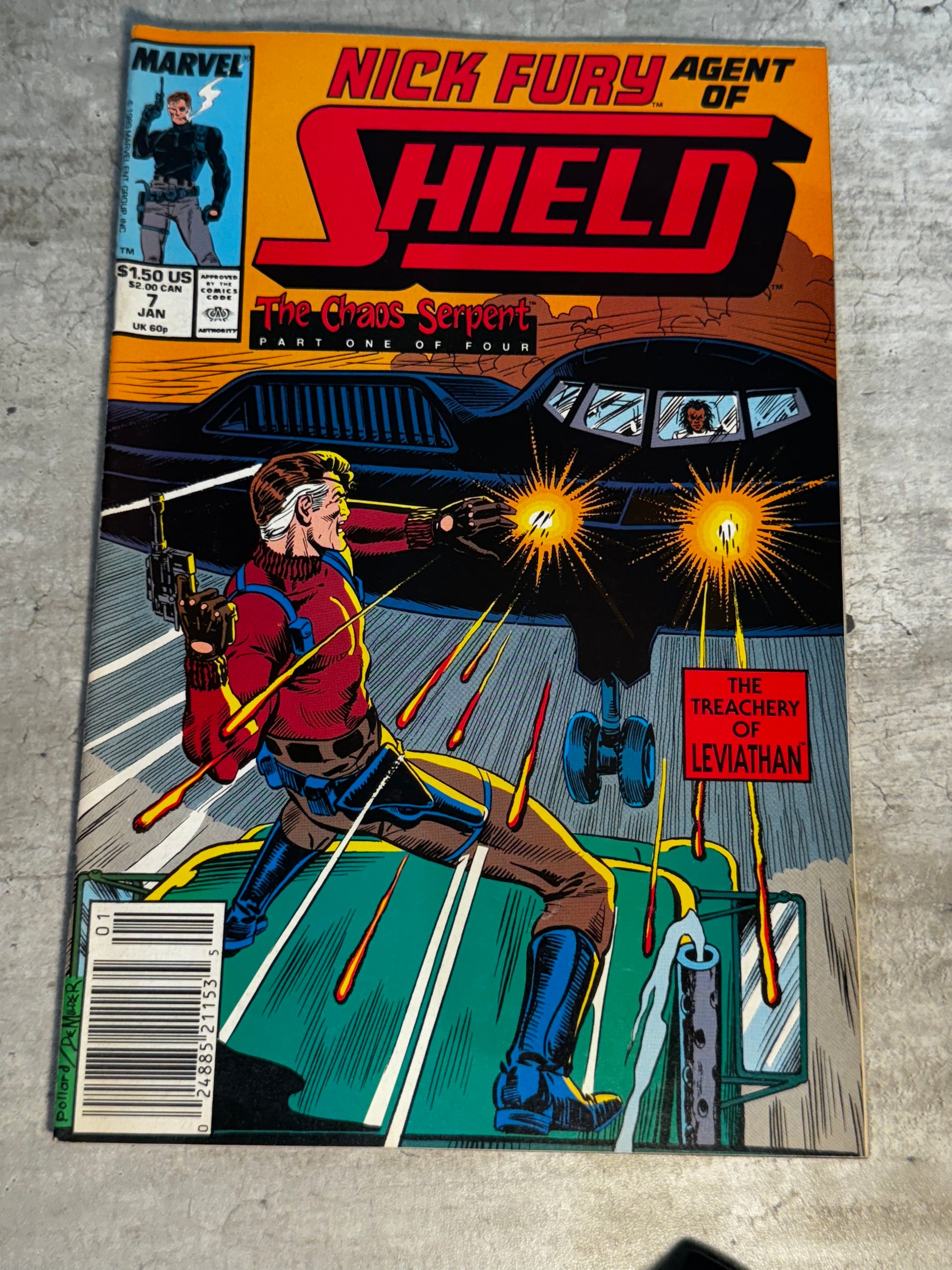 1990 - Marvel Comics - Nick Fury Agent of Shield, Vol. 4 #7 - VF - English 1