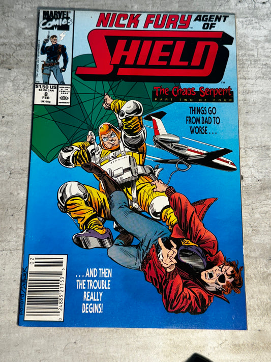 1990 - Marvel Comics - Nick Fury Agent of Shield, Vol. 4 #8 - VF - English 1