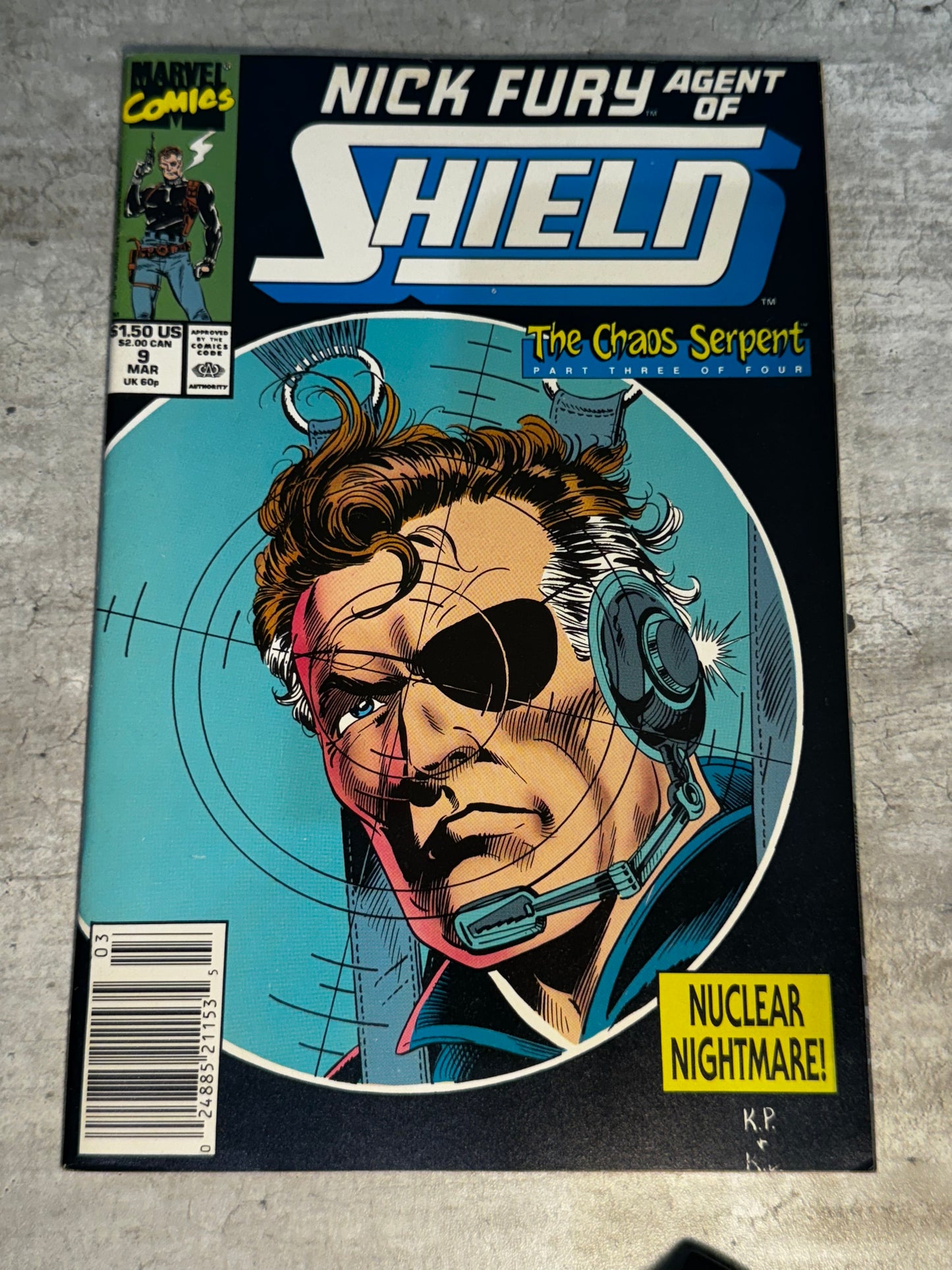 1990 - Marvel Comics - Nick Fury Agent of Shield, Vol. 4 #9 - VF - English 1