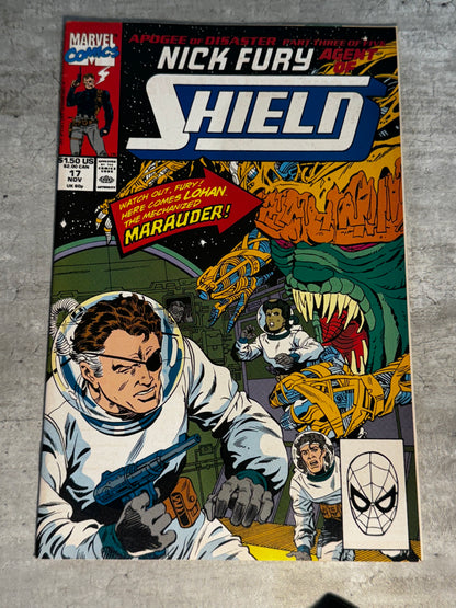 1990 - Marvel Comics - Nick Fury Agent of Shield, Vol. 4 #17 - VF - English 1