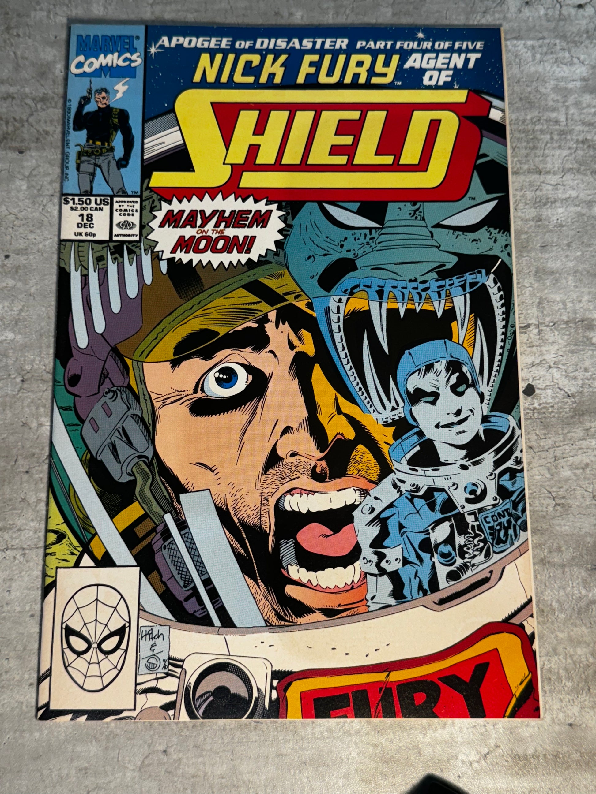 1990 - Marvel Comics - Nick Fury Agent of Shield, Vol. 4 #18 - VF - English 1