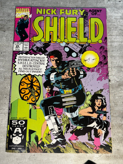 1991 - Marvel Comics - Nick Fury Agent of Shield, Vol. 4 #25 - VF - English 1