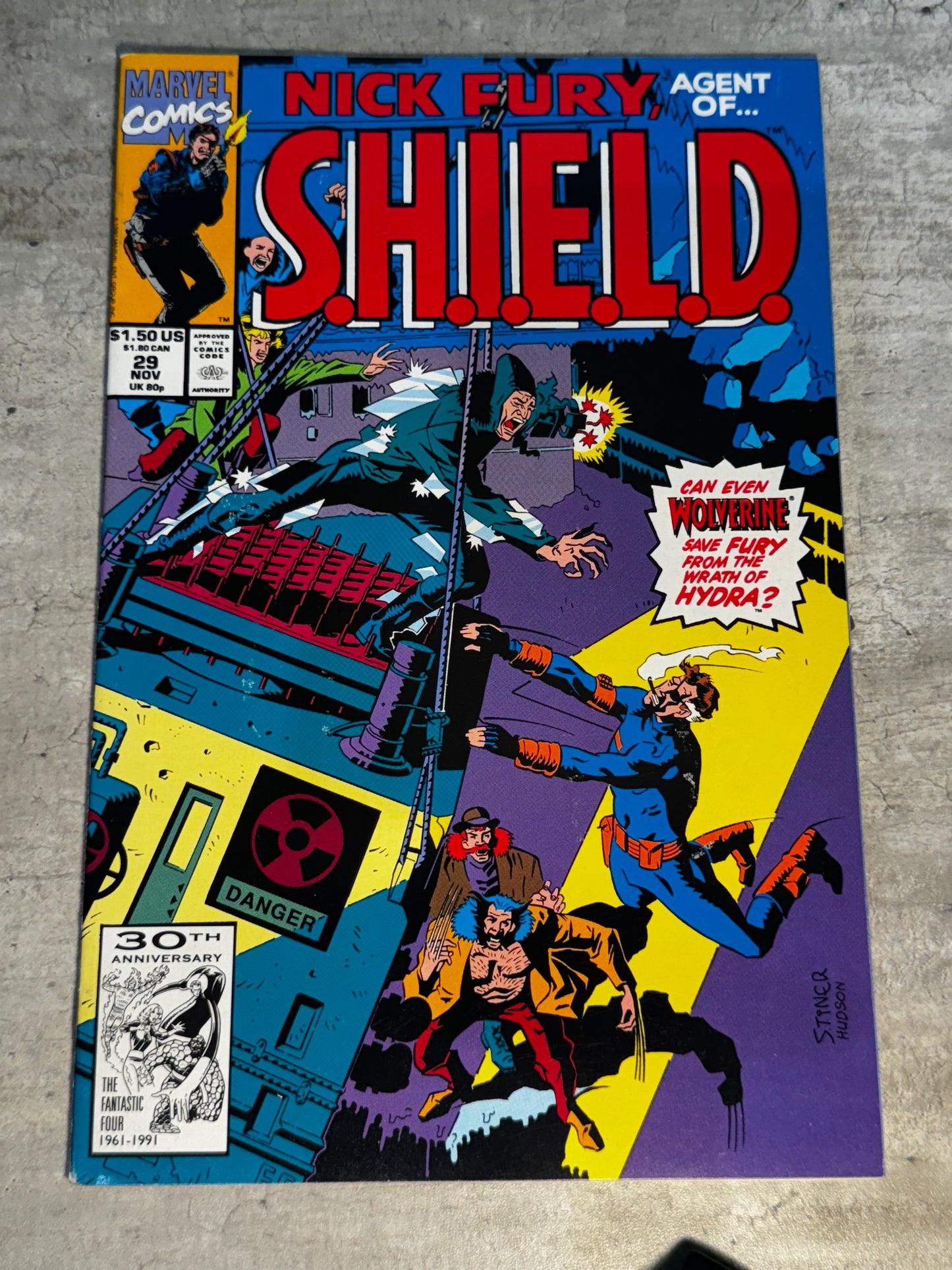 1991 - Marvel Comics - Nick Fury Agent of Shield, Vol. 4 #29 - VF - English 1