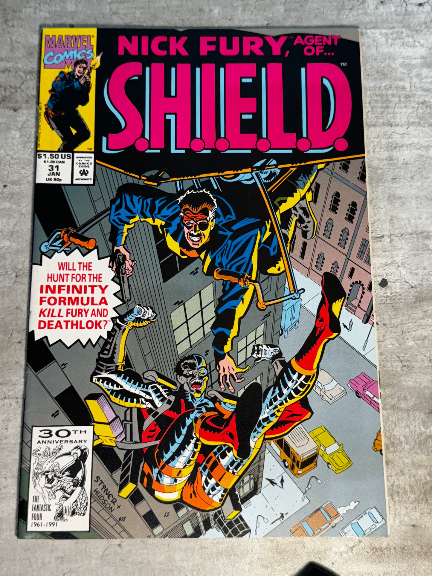 1992 - Marvel Comics - Nick Fury Agent of Shield, Vol. 4 #31 - VF - English 1